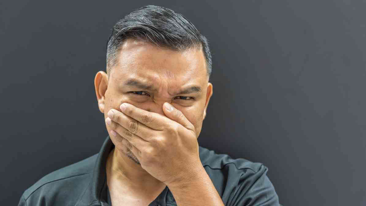 Signs of Cockroach Infestation - Strong Odour