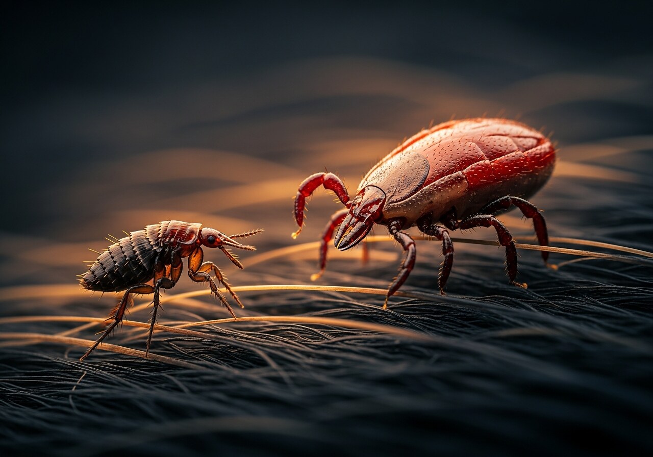 Fleas and Ticks in Malaysia - Flea and tick biology, bites and control